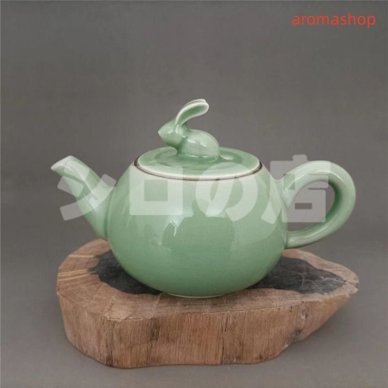 宋龍泉青磁うさぎ茶壺 茶道具 煎茶器 新品未使用 宋龍泉青磁うさぎ茶壺 茶道具 煎茶器 新品未使用 2025年最新】Yahoo