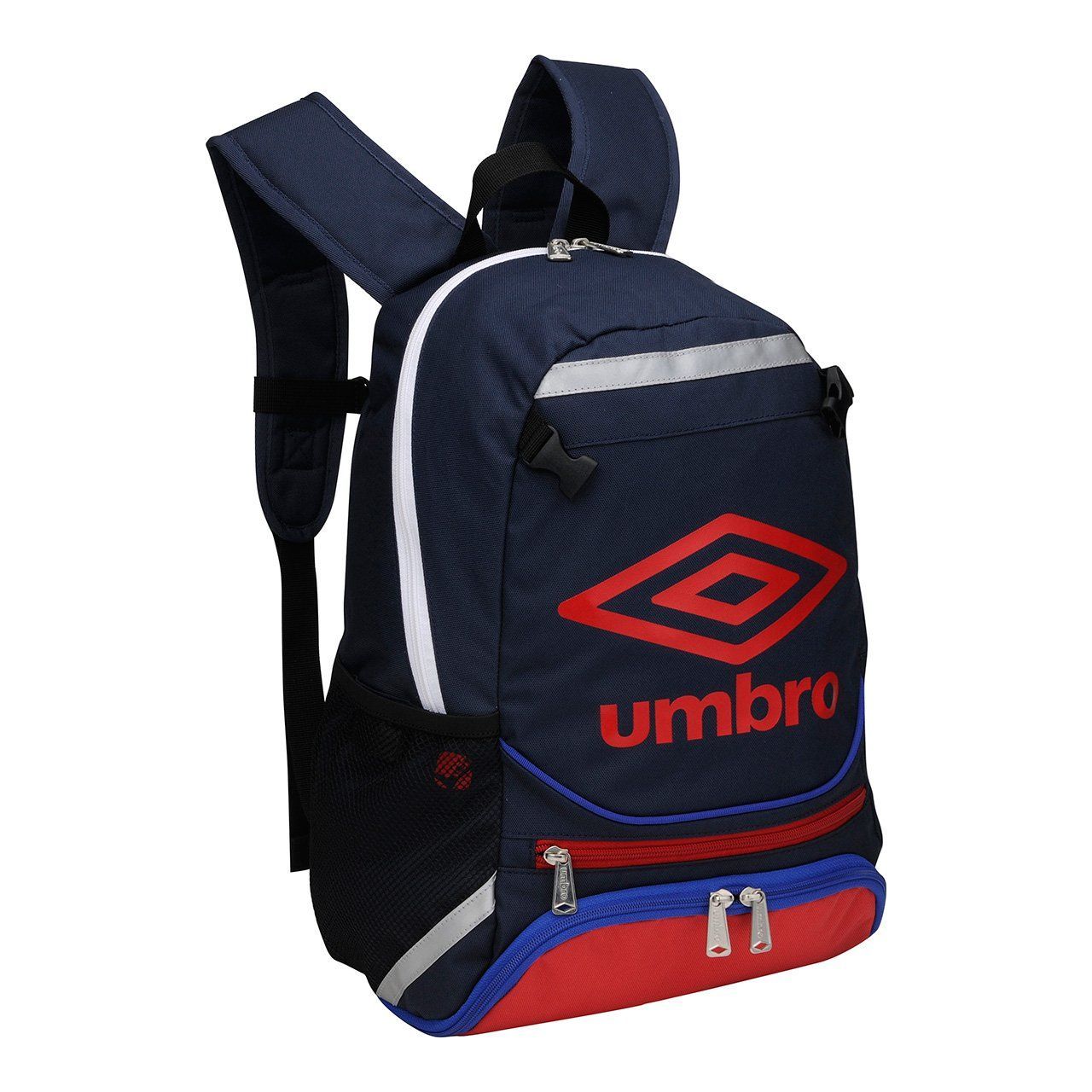 【人気商品】サッカー バックパック キッズ ジュニア リュックサック ボール収納 多機能ポケット [アンブロ] キッズデザイン賞 スクール