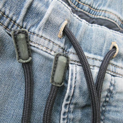 ディーゼル DIESEL KROOLEY Denim sweat pants イージーパンツ