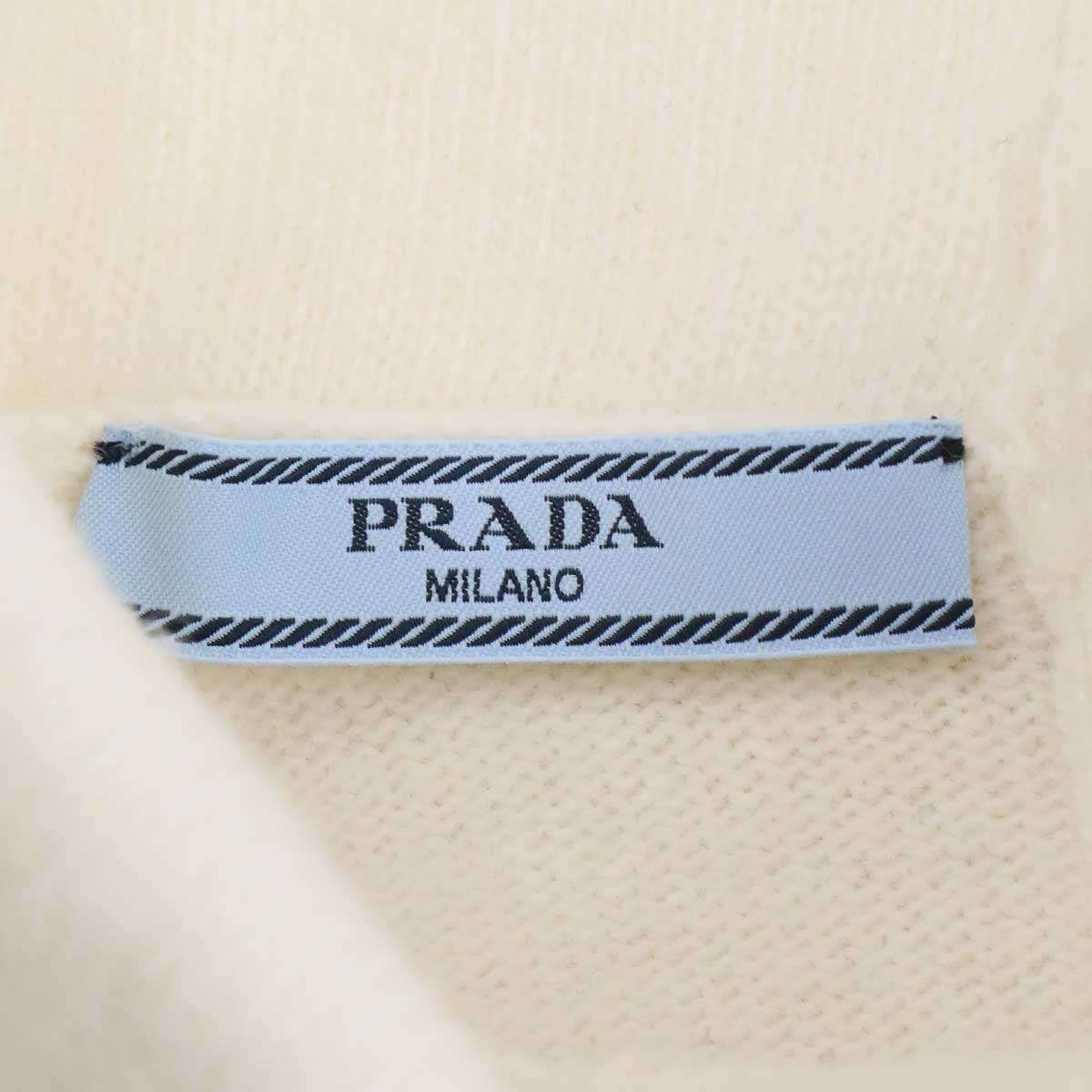 PRADA プラダ 25SS ウールタートルネックニットセーター P26545 16BK ホワイト 36 ITZ3JG7OBRQM PRADA プラダ 25SS ウールタートルネックニットセーター P26545