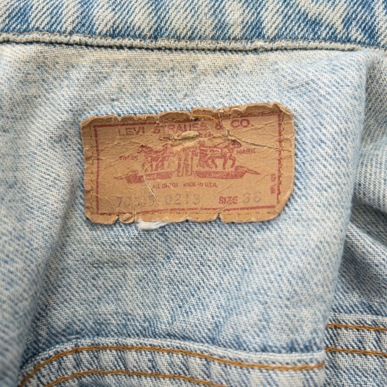 古着 80s Levi's リーバイス 70505-0213 デニムジャケット ジージャン ...