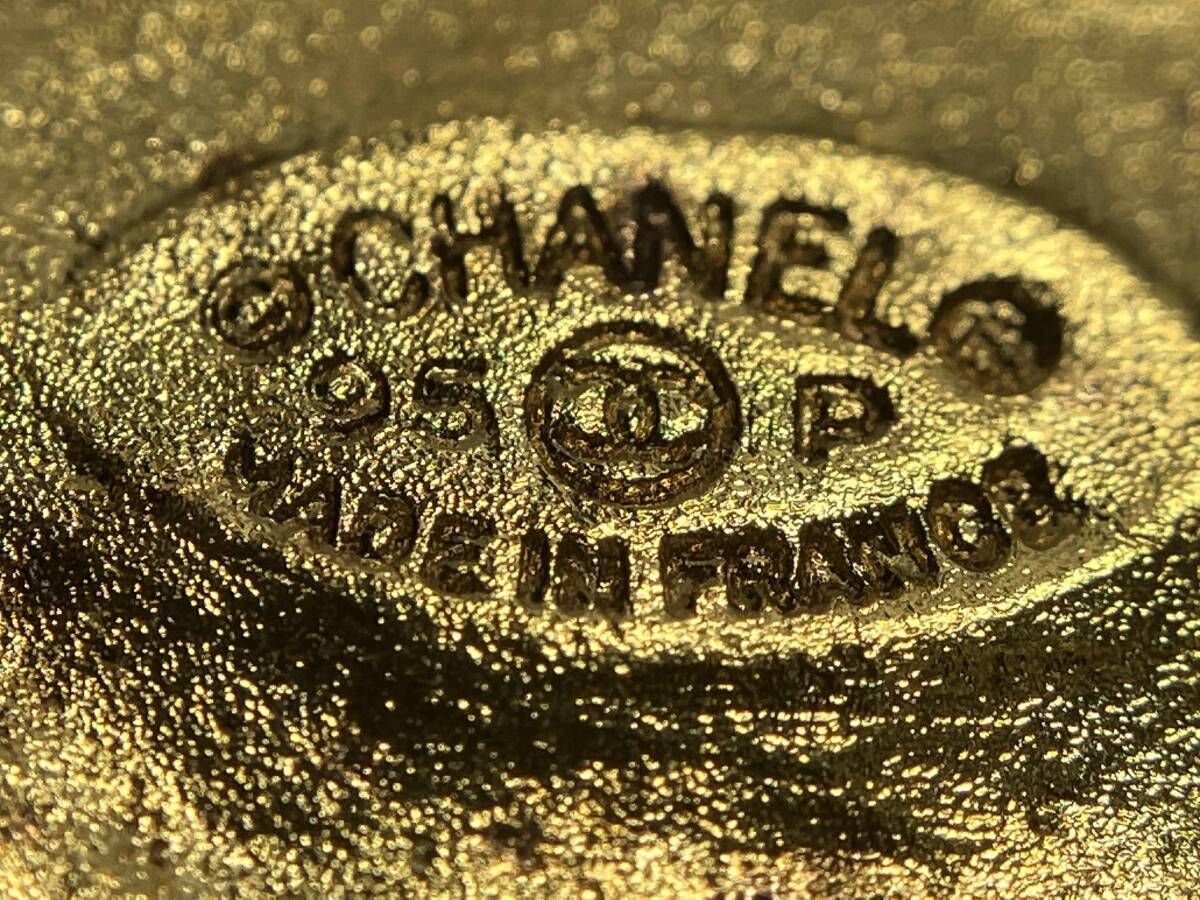 シャネル CHANEL ブローチ 26.4g H6.0×W4.9cm 95P ヴィンテージ FORTGASGNV_COM_BR