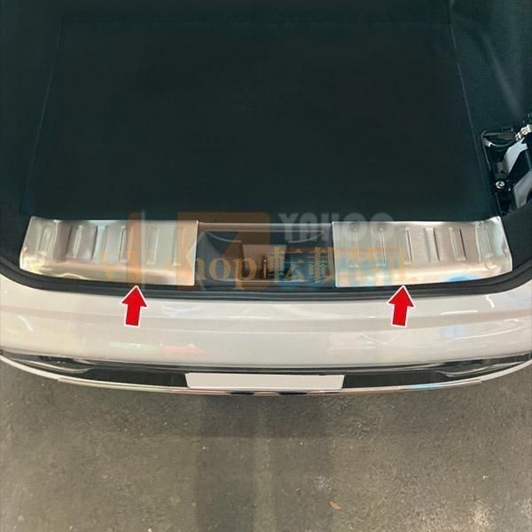 トヨタ プリウス 60系 5代目 ラゲッジスカッフプロテクター ガーニッシュ 傷防止 カスタム パーツ 内装 2 P 5974