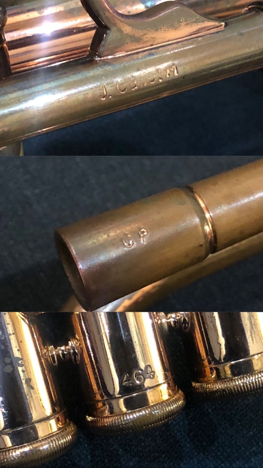 ジェロームカレ シンフォニック 464 コパー B♭トランペット【中古