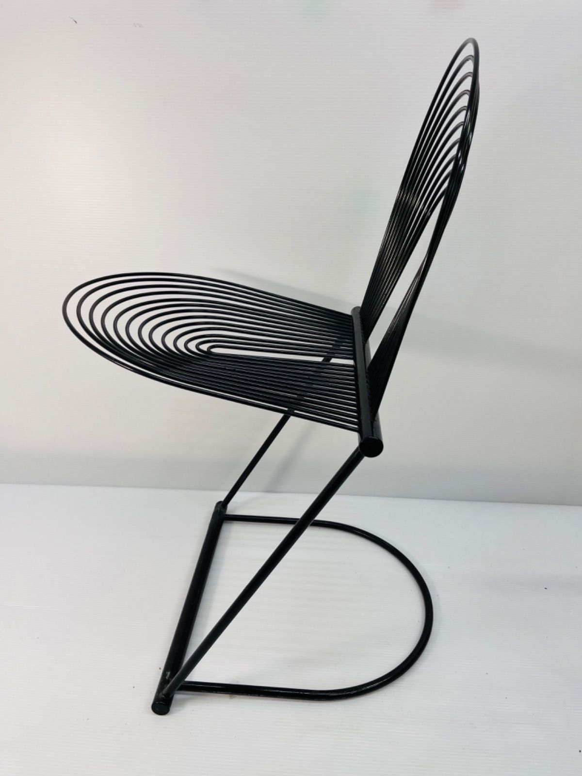 ポストモダン ローゼンタール チェア Jutta & Herbert Ohl ブラック