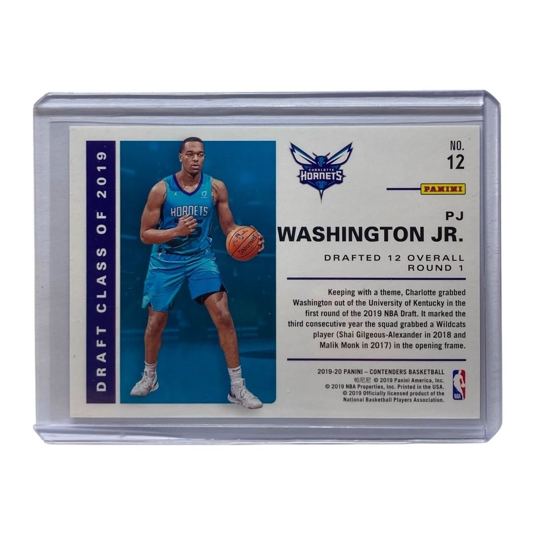 PANINI NBAカード CONTENDERS PJ WASHINGTON JR. HORNETS 19/25 #12 送料無料 中古 IT2 PANINI NBAカード CONTENDERS PJ WASHINGTON JR. HORNETS 19/25