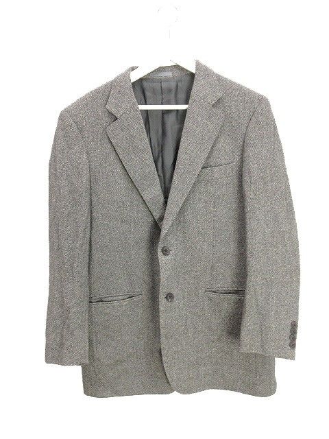 バーバリー BURBERRY テーラードジャケット ウール 175 AB6 グレー アウター 