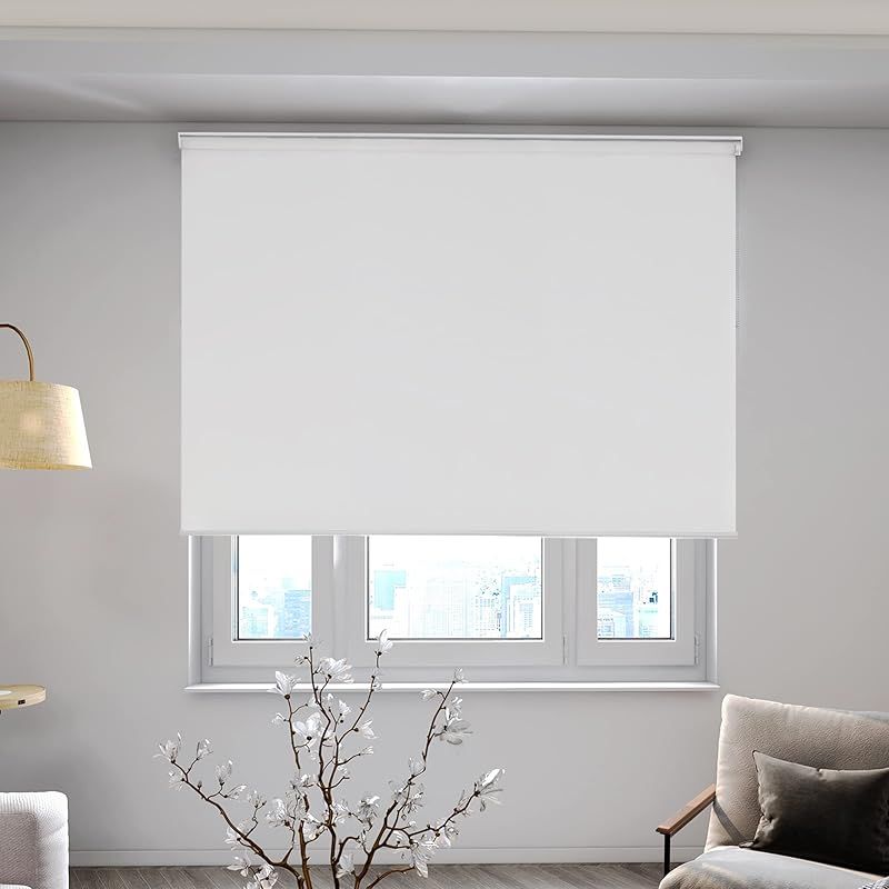 SwitchBot ロールスクリーン 自動開閉 1級遮光 ロールカーテン - 遮音