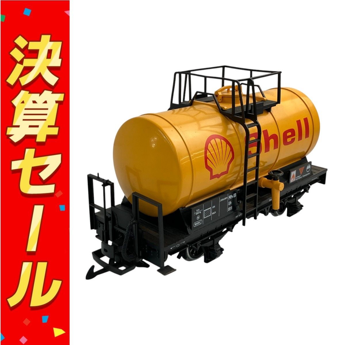 レーマン LGB レーティッシュ鉄道 RhB Shell タンク車 Uh 8111 Gゲージ 鉄道模型 N10149550