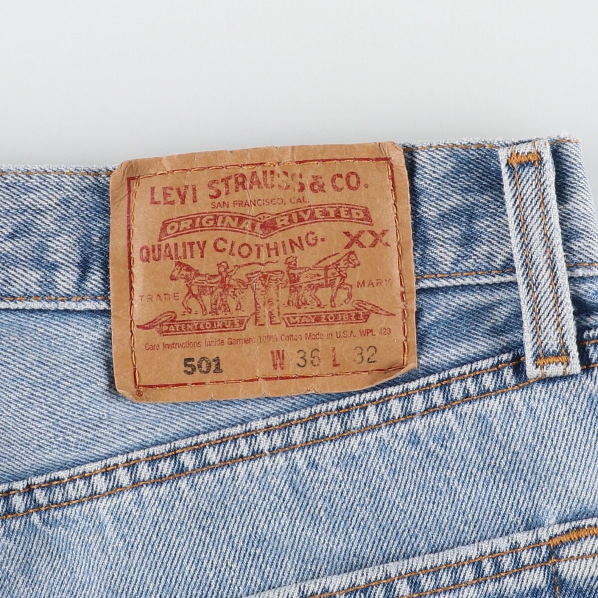 古着 90年代 リーバイス Levi's 501-0193 ストレートデニムパンツ USA ...