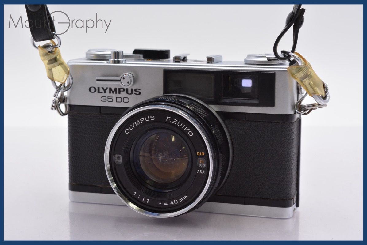 ☆実用美品☆ オリンパス Olympus 35 DC 40mm F1.7 ☆完動☆同梱