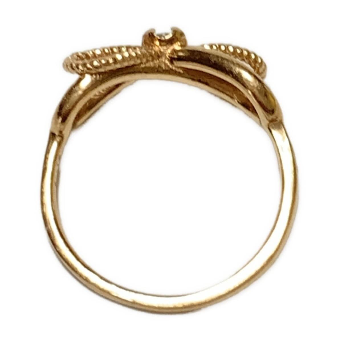 アガット ピンキーリング K10YG 5号 アガット ピンキーリング5号