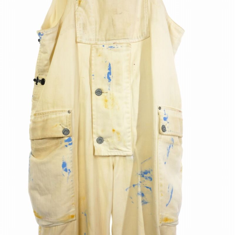 ナイジェルケーボン NIGEL CABOURN オーバーオール ペンキ加工