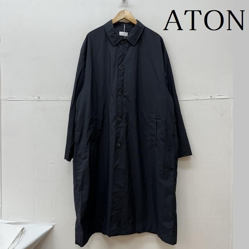 ATON エイトン コート TRAVEL NYLON PACKABLE COAT パッカブル ATON エイトン コート TRAVEL NYLON PACKABLE COAT パッカブル