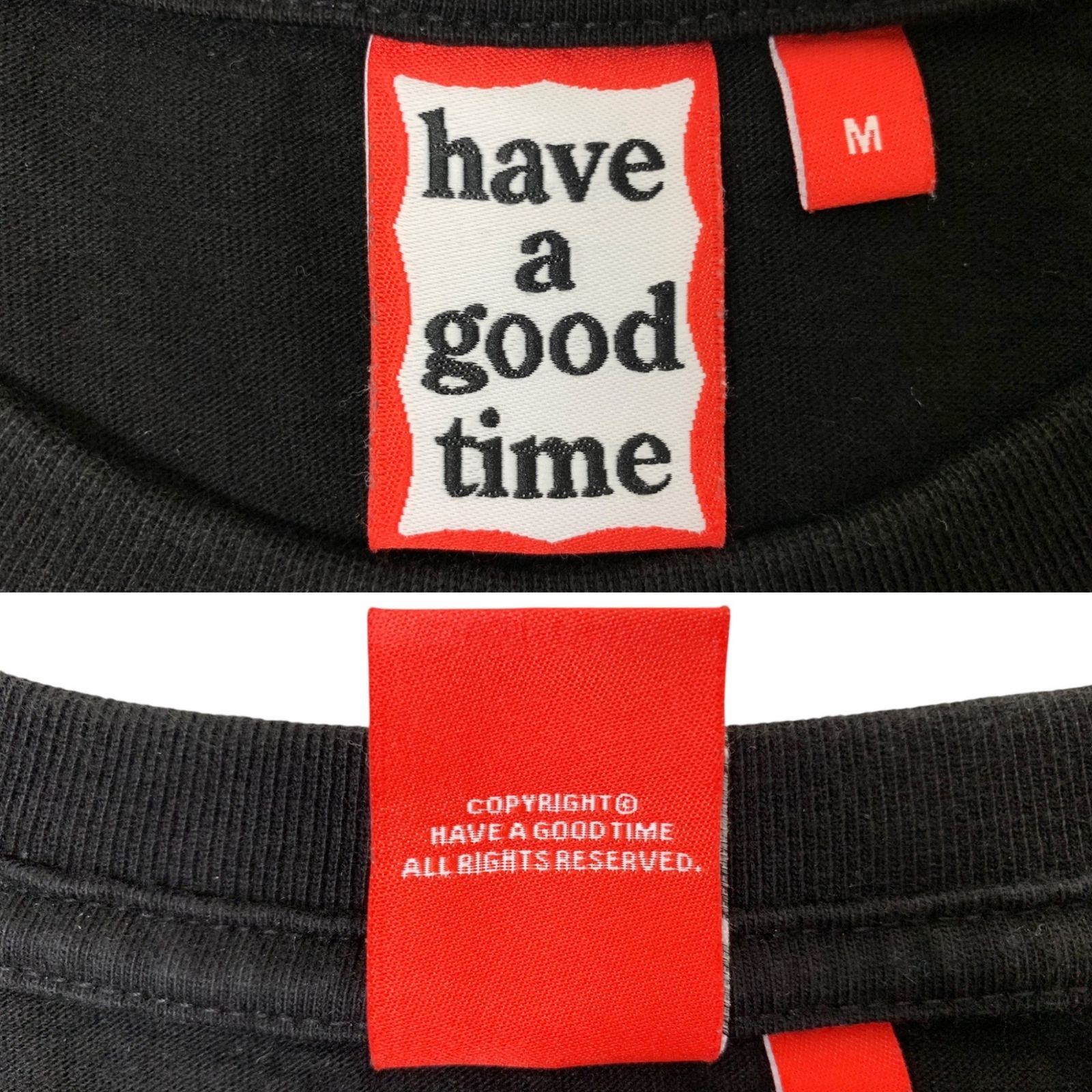 have a good time (ハヴアグッドタイム) プリントTシャツ M