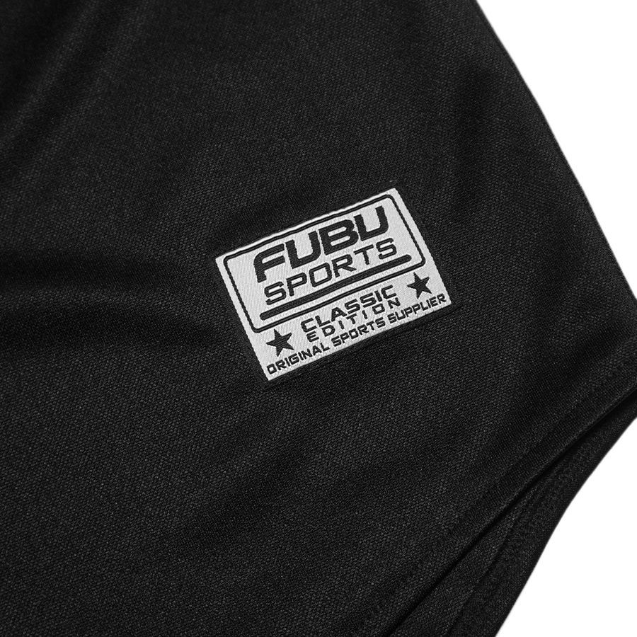 FUBU BASEBALL SHIRTS【BLACK】 (M・L・XL・2XL)(フブ 通販