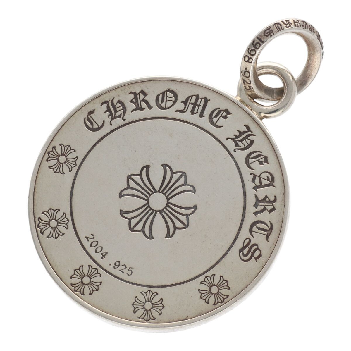 中古】 CHROME HEARTS クロムハーツ エンジェルメダル ラージ