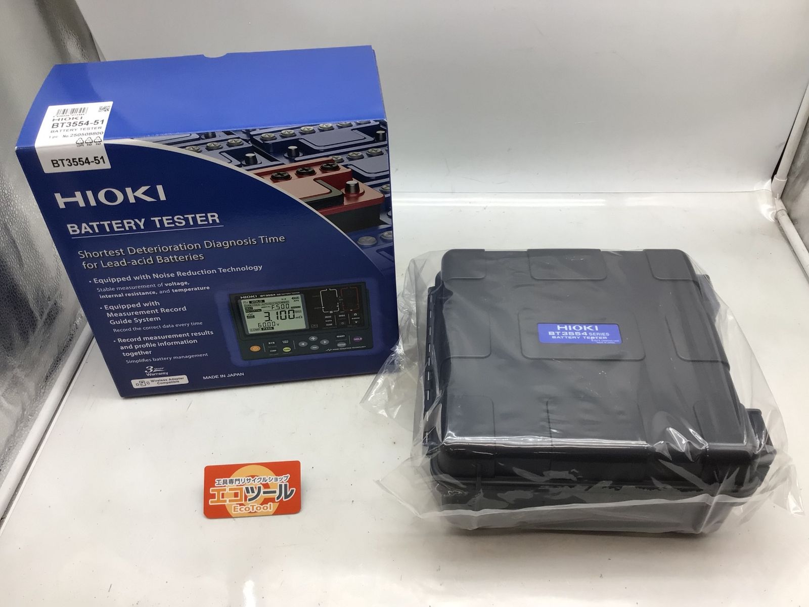 ♥ HIOKI|日置電機 バッテリテスタ BT3554-51 ITHGGLCIJNCW エコツール知立店 M02