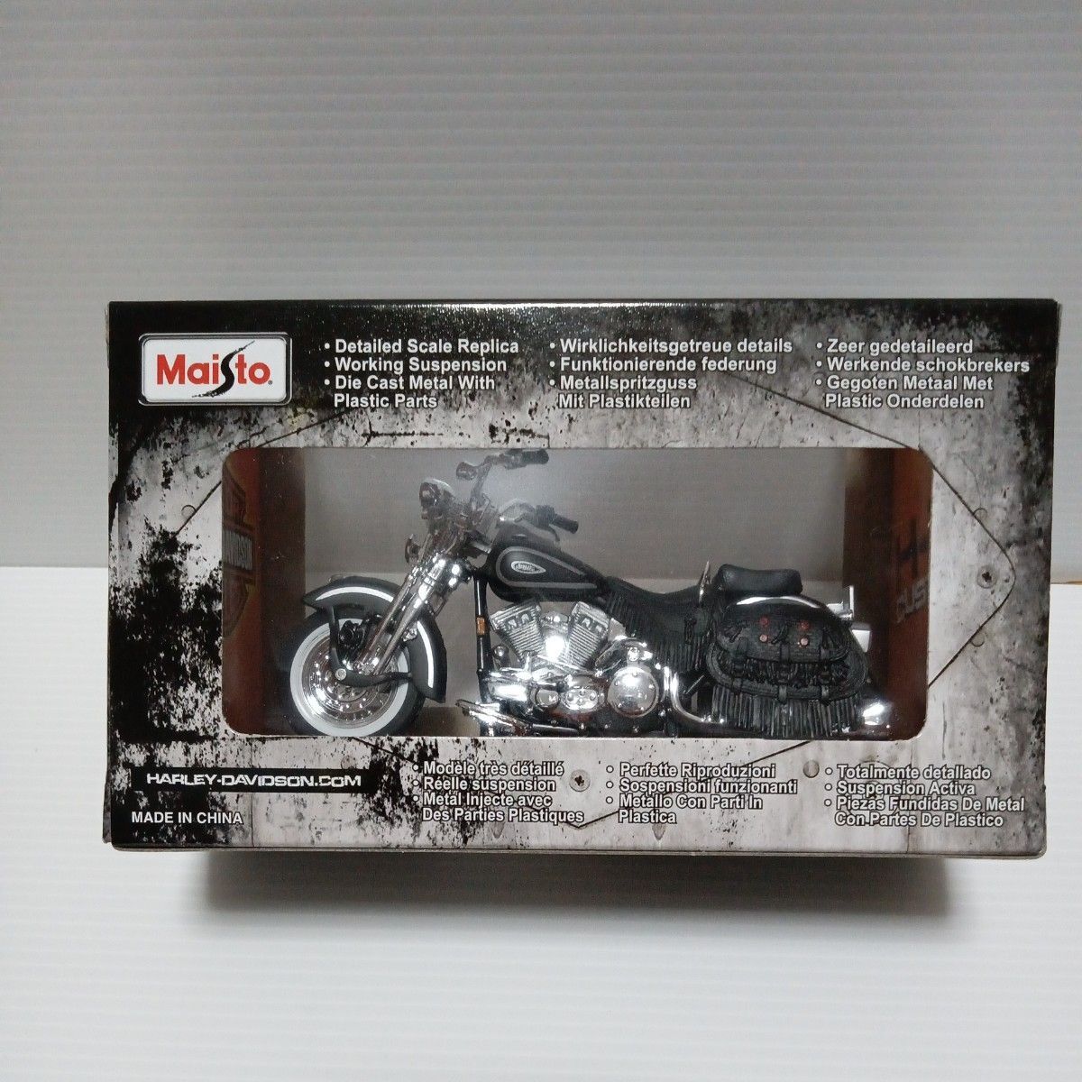 マイスト「1/18 ハーレーダビッドソン 1999 FLSTS Heritage Softail