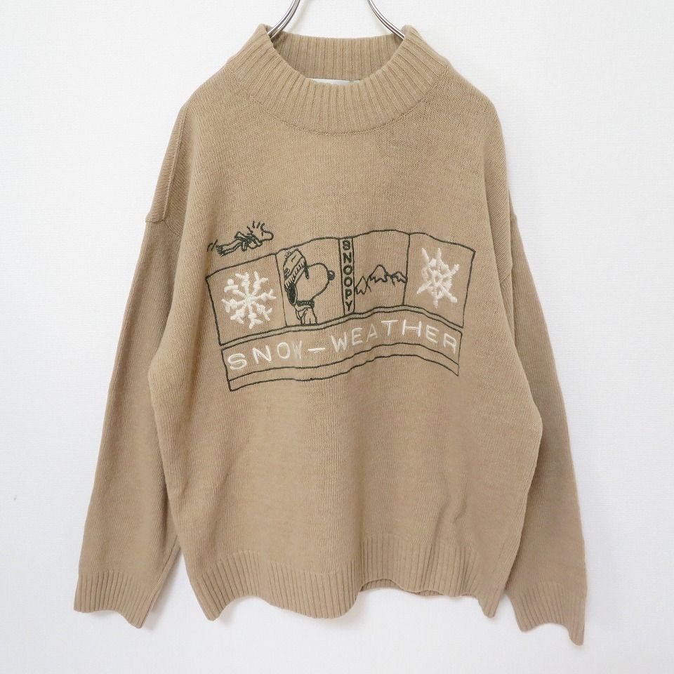 カステルバジャック Castelbajac スヌーピー PEANUTSコラボ ニット