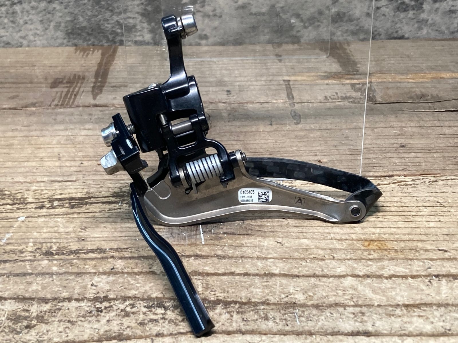 JH064 カンパニョーロ CAMPAGNOLO レコード RECORD FD15-RE28 フロントディレイラー 直付