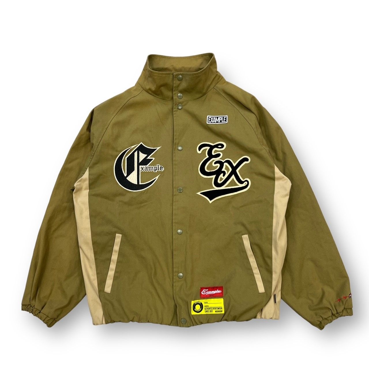 黒*坂様 EXAMPLE 22SS HEAVY CANVAS TRACK JAC 定価30800円 EXAMPLE 22SS HEAVY CANVAS TRACK JACKET L - メルカリ