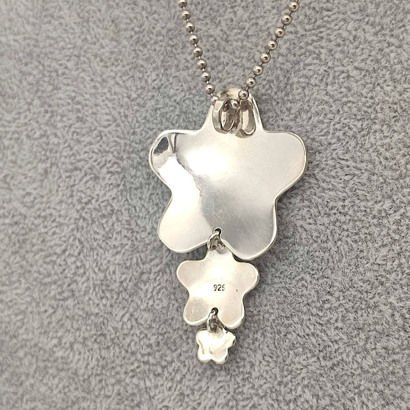 シルバー925 花模様 ペンダントトップ 1998 silver 925 シルバー925 花