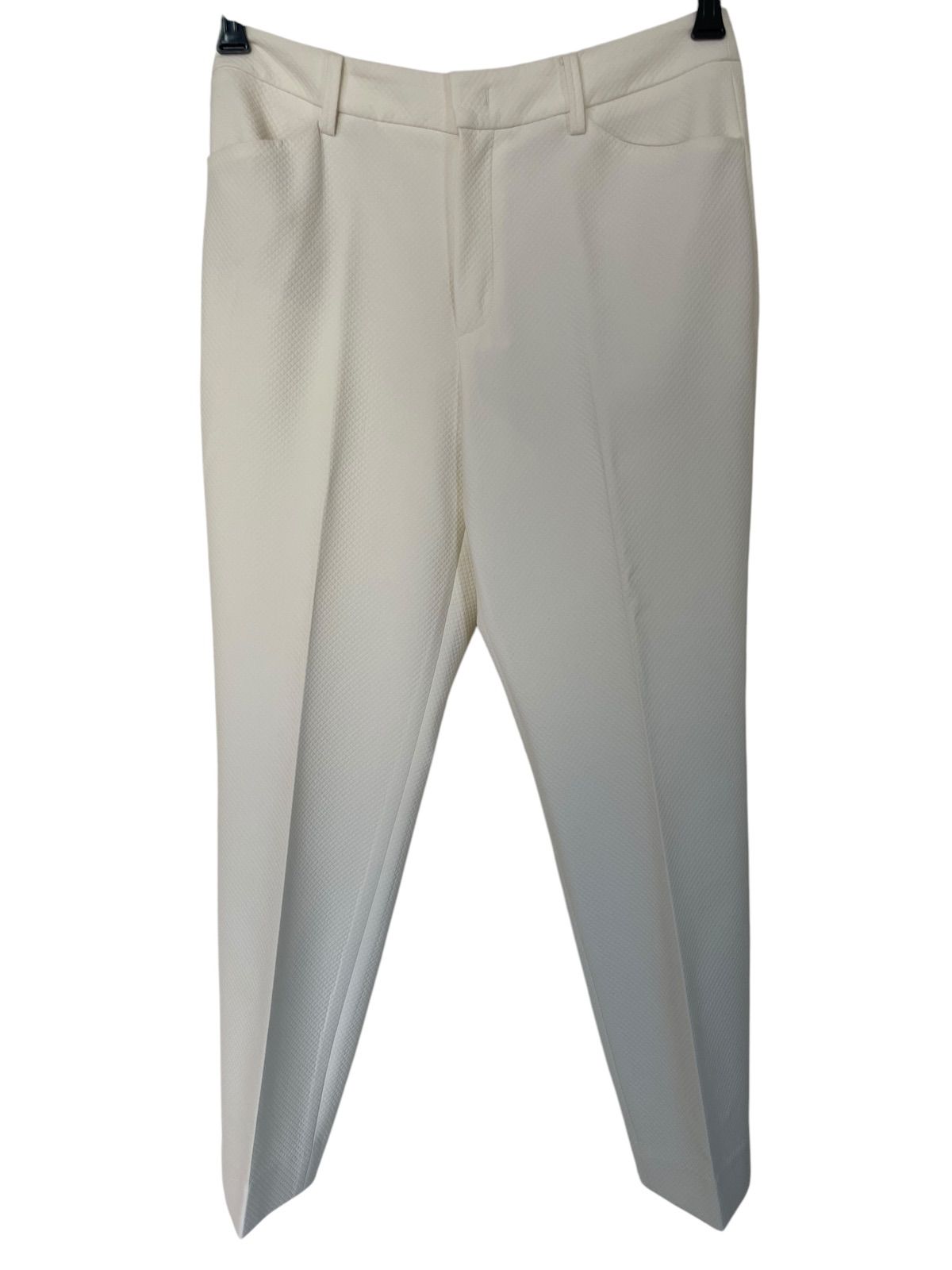 B-Three ホワイト カジュアルパンツ 34 ☆美品・B-Threeストレッチパンツ・ホワイト・30サイズ（W60～63