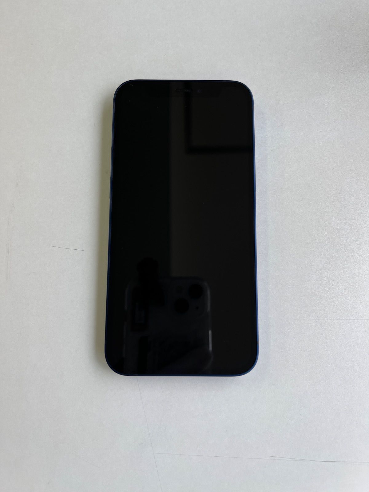 美品 iPhone 12 mini 64GB ブルー バッテリー100% MGAP3J/A - 7585