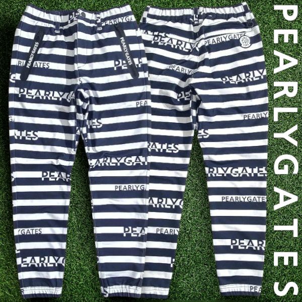 PEARLY GATES パーリーゲイツ ゴルフ 高保温 トリコット裏起毛 ロゴ