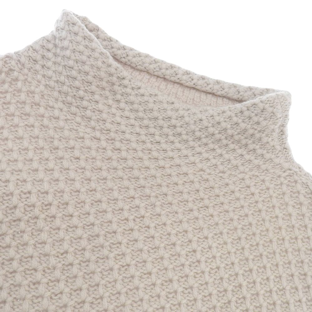 アニオナ　AGNONA ホワイトカシミア　ニット 超美品 アニオナ Agnona セーター レディース ホワイトカシミア