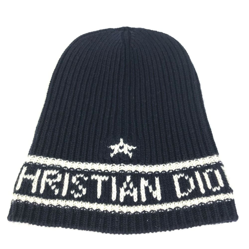 Christian Dior クリスチャンディオール ニット帽 ロゴ 31NOE714IXGH