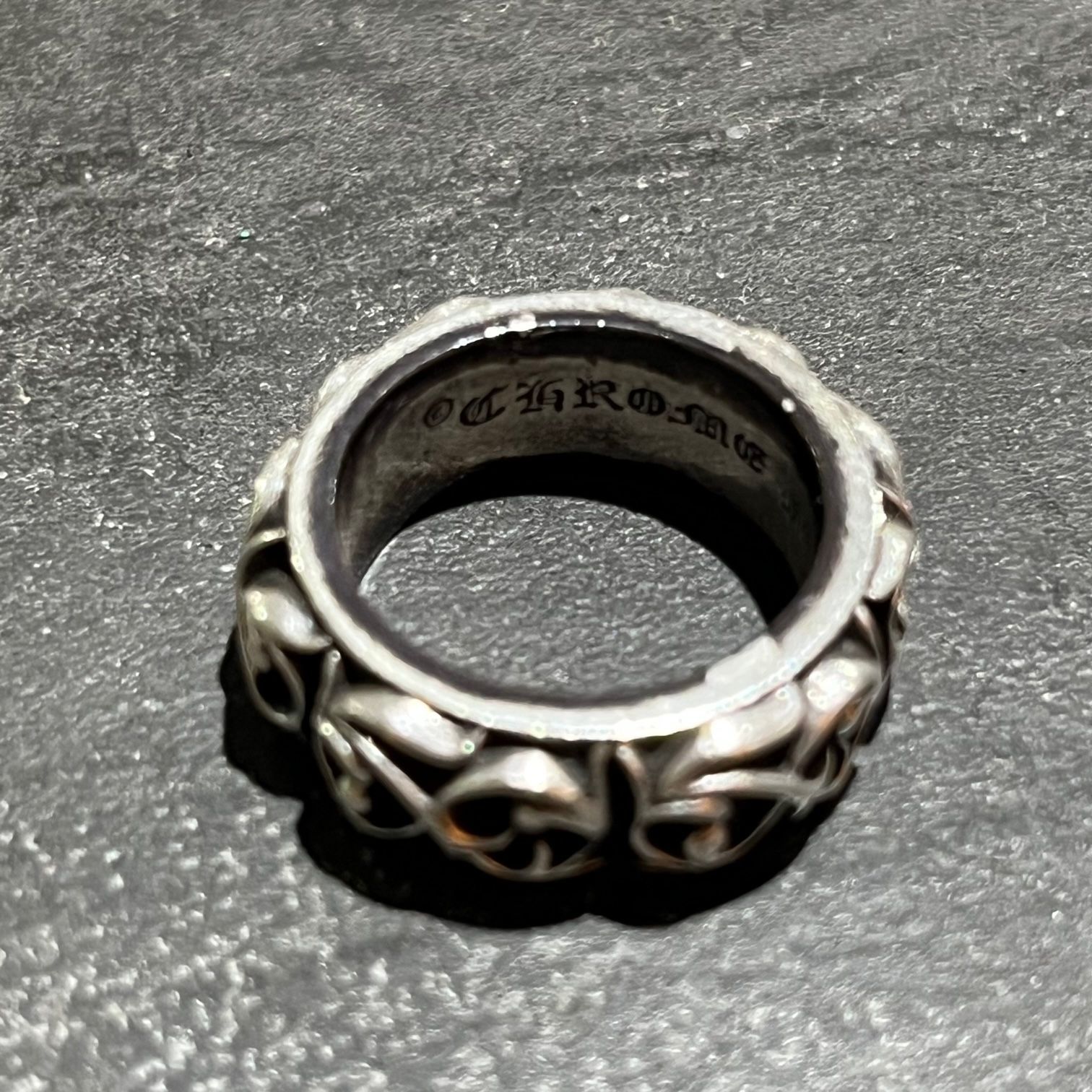 シルバー925CHROME HEARTS Eternity Vine Band Ring