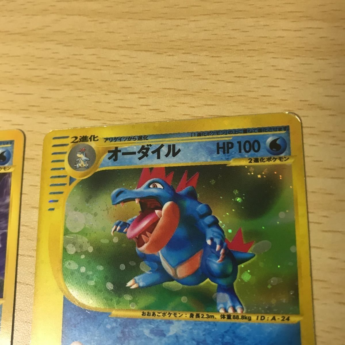 ポケモンカード　　オーダイル　トリプルゲットキャンペーン　プロモ ポケモン カード 激レア トリプルゲットキャンペーン オーダイル
