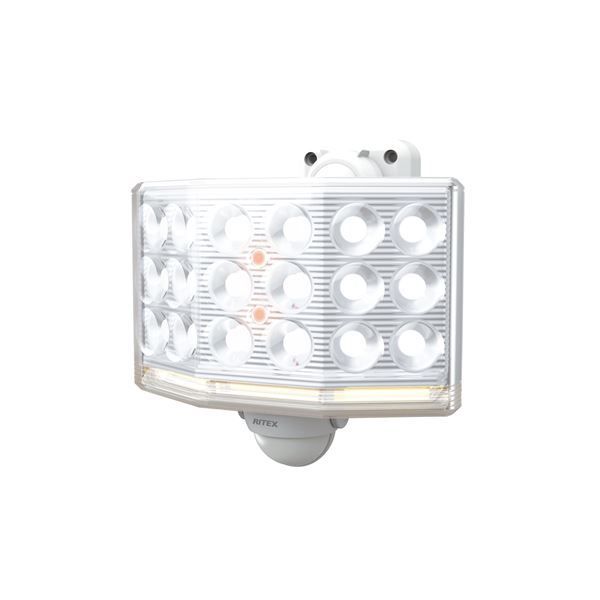 LED センサーライト/照明器具  フリーアーム式 リモコン付 ムサシ