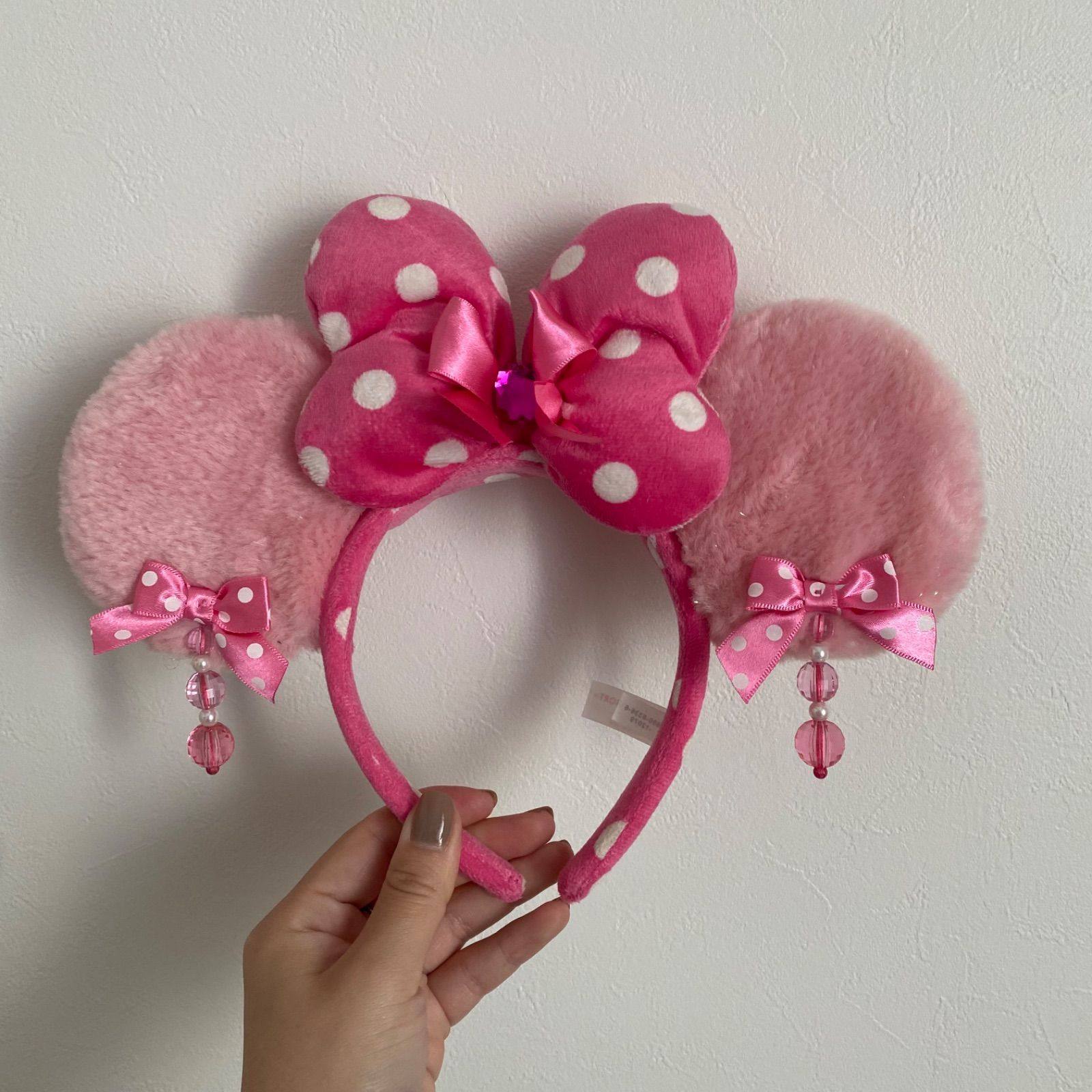 即日発送】ミニー カチューシャ ピンクリボン ディズニー - メルカリ
