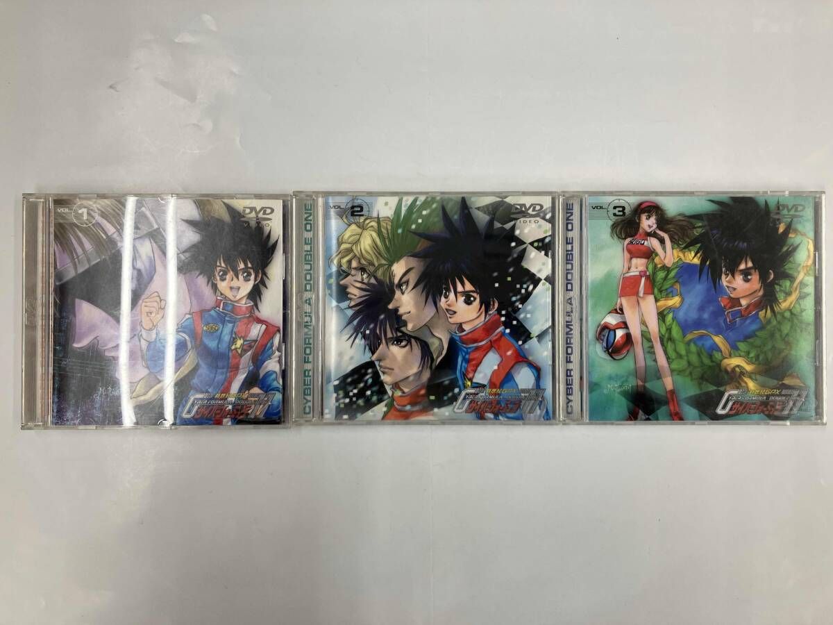 新世紀GPX サイバーフォーミュラ ダブルワン DVD 全3巻 初回限定版 新品 DVD 【※※※】[全3巻セット]新世紀GPXサイバーフォーミュラ ダブルワン