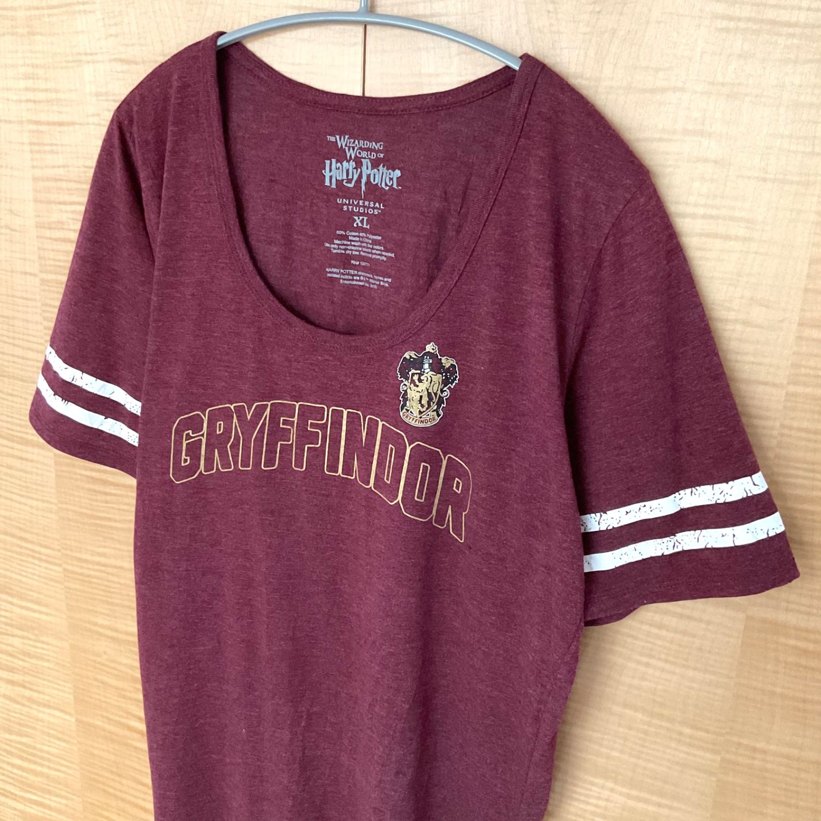 ハリーポッター　グリフィンドール　Tシャツ　半袖 公式】グリフィンドール ロゴ Tシャツ | ハリー・ポッター