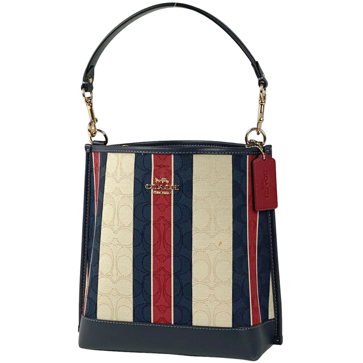 COACH コーチ シグネチャー ハンドバッグ 2WAY ショルダー