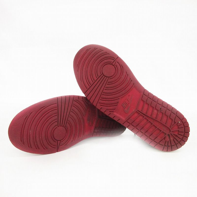 ナイキ NIKE AIR JORDAN 1 MID スニーカー ハイカット 554724-066 赤