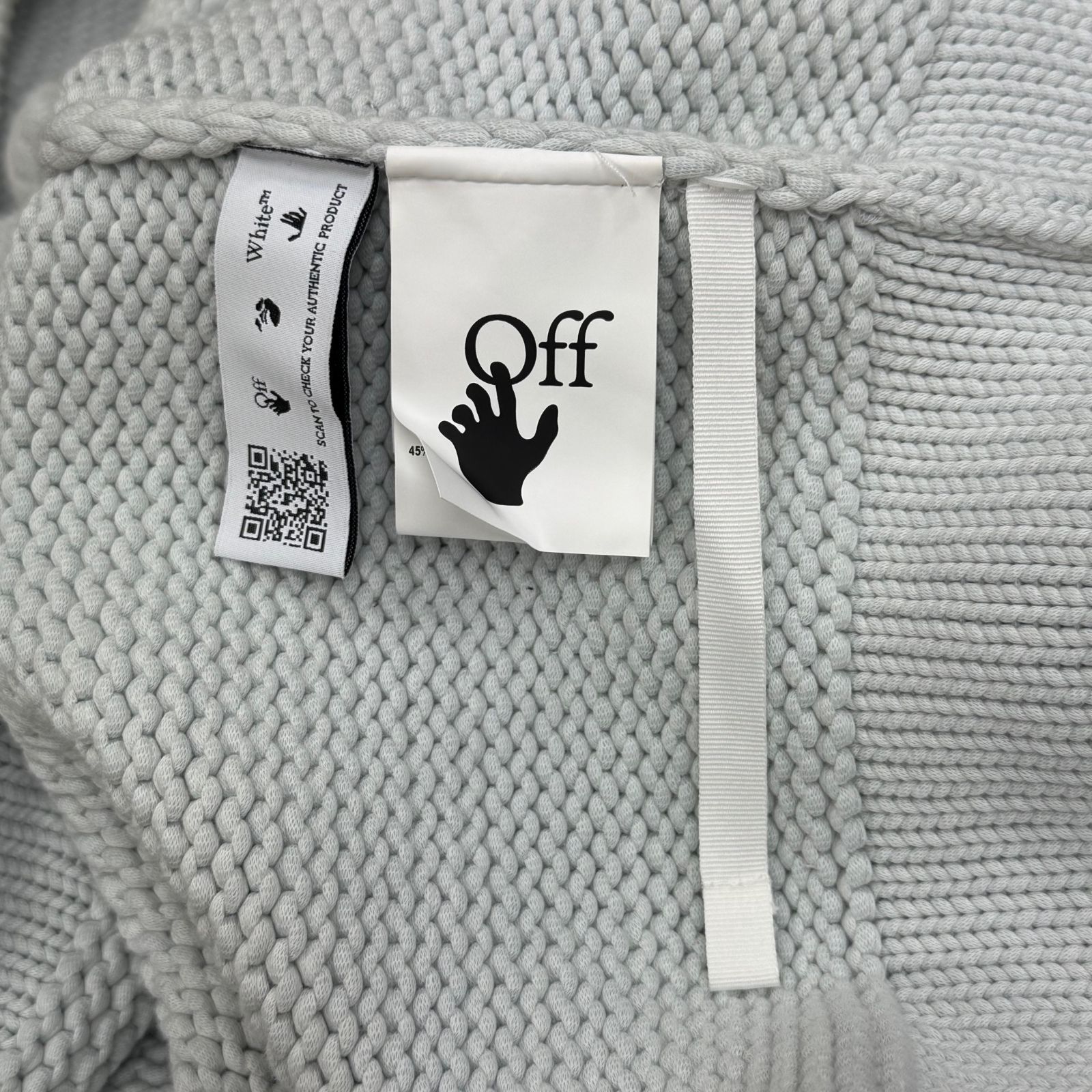 Off-White 23AW Thick Knit Sweater シックニットセーター オフ 