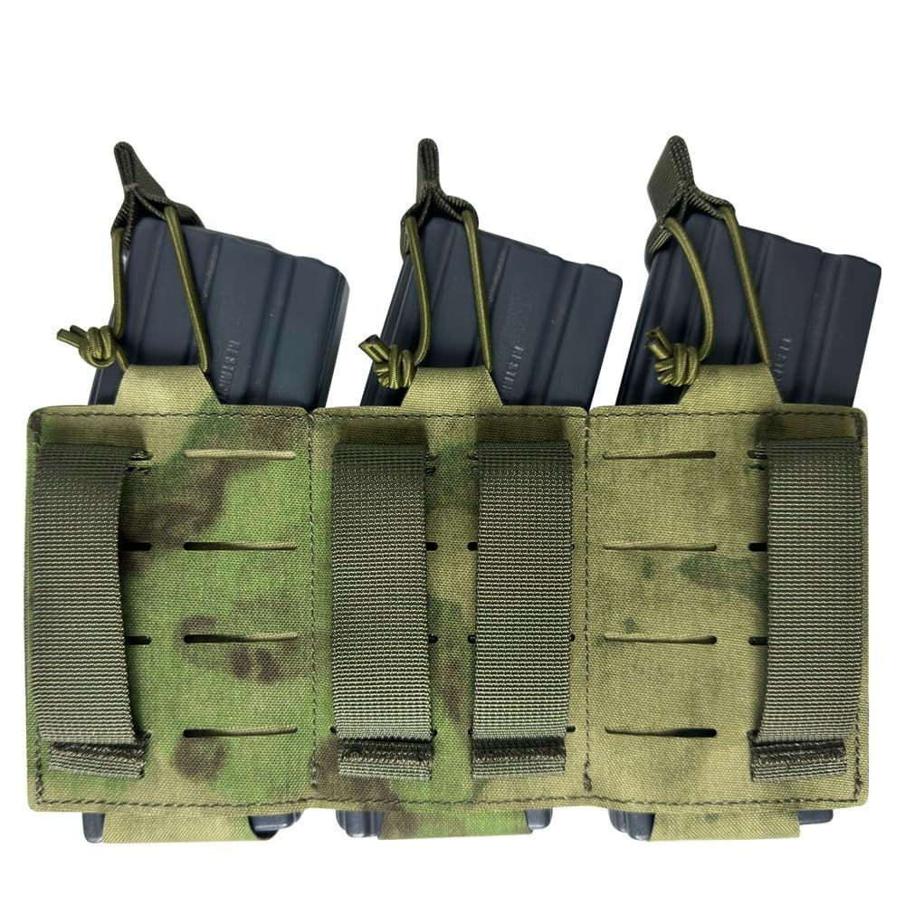 在庫処分】プレキャリ用 オープントップ 実物 対応 モール MOLLE 1000Dナイロン AK M4 マガジンポーチ トリプルマガジンポーチ  サバゲー 軽量 三連マガジンポーチ - メルカリ