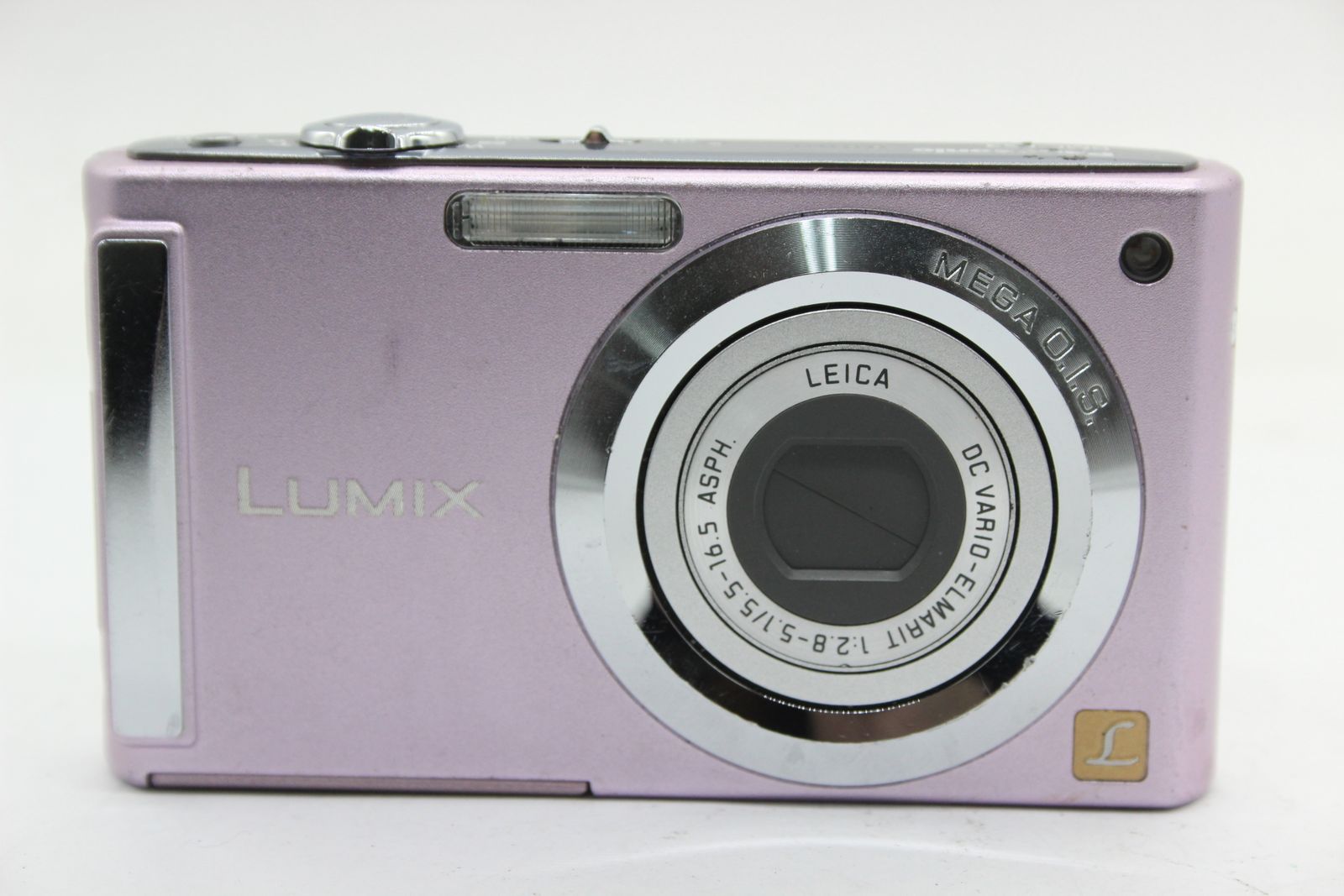 【返品保証】 パナソニック Panasonic LUMIX DMC-FS3 ピンク バッテリー付き コンパクトデジタルカメラ  s4979