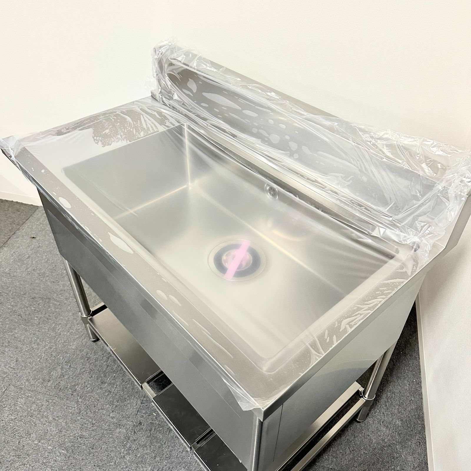 |幅1180mm×奥行680mm×高さ850mm|業務用|厨房機器|流し台|1264