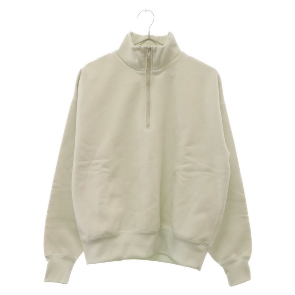 AURALEE ハーフジップ A9AP06PU AURALEE オーラリー ELASTIC HIGH GAUGE SWEAT HALF ZIP P/O