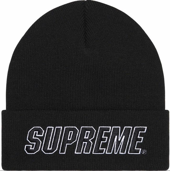シュプリーム ビーニー Supreme Slant Beanie 5色 ニット帽 ロゴ