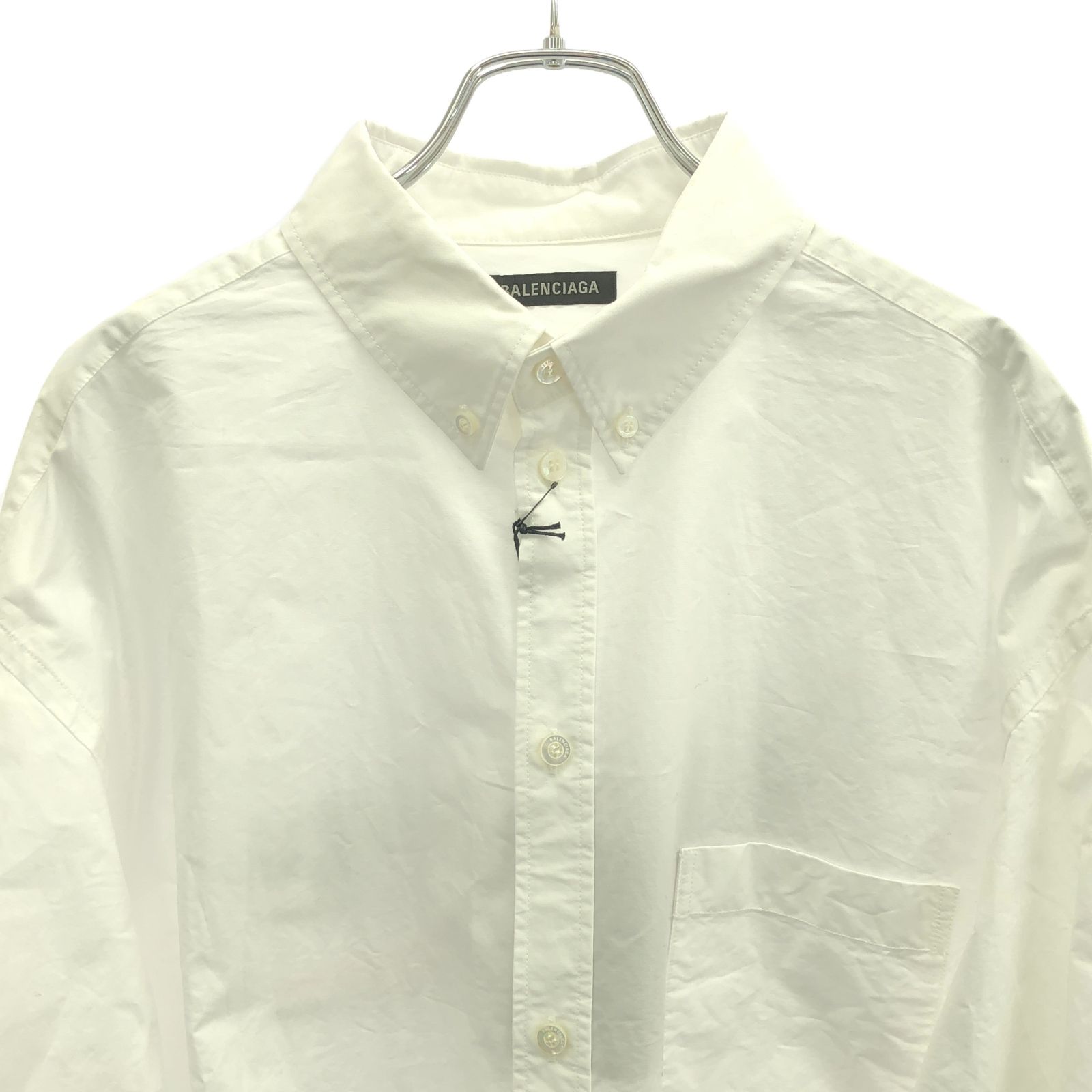 バレンシアガ BALENCIAGA 長袖シャツ ラージフィット シャツ 