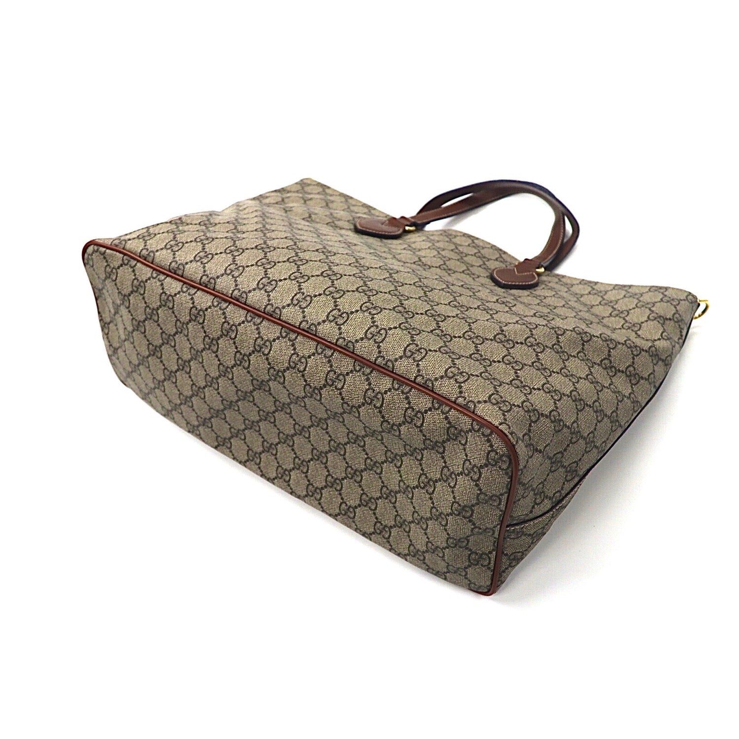 GUCCI 2WAYトートバッグ GGスプリーム ベージュ 453705 ショルダー