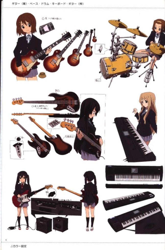 けいおん！けいおん！！映画けいおん！公式設定資料集 けいおん！公式