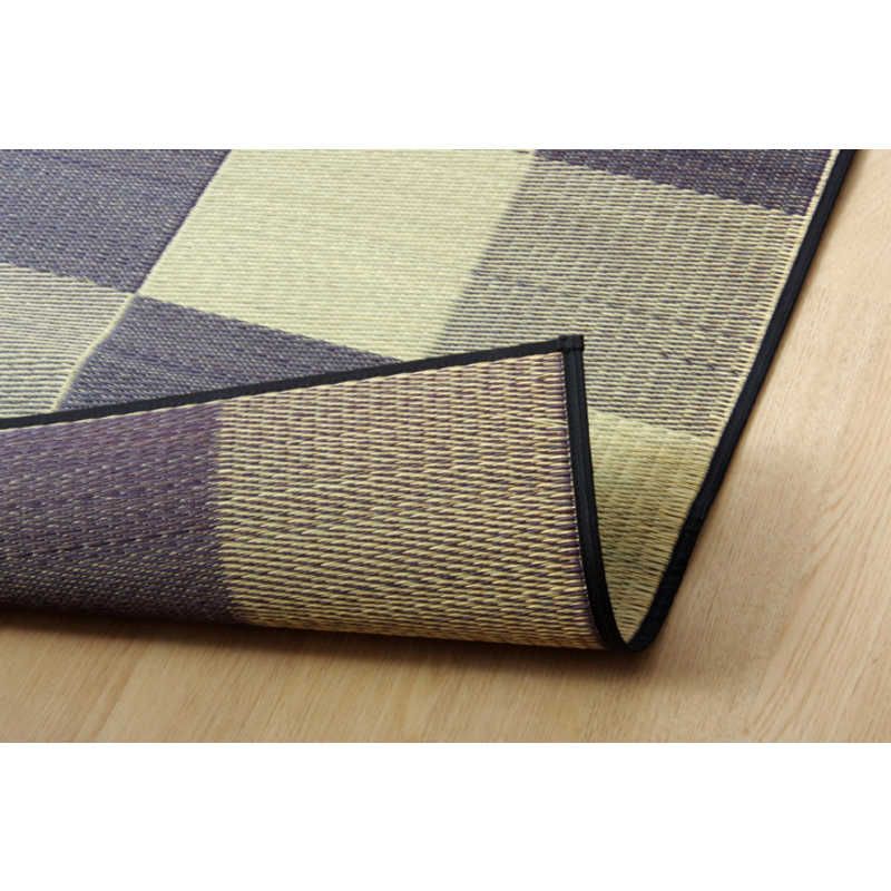 イケヒコ い草ラグカーペット ブロック2 グレー NEXPOTALLINN_EU